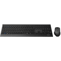 Rapoo 9500M - Toetsenbord + Muis-set - Draadloos -  QWERTY- Zwart