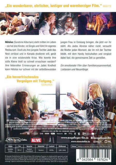 DVD-Cover mit Personen. Text in Deutsch, und Bilder eines Films.