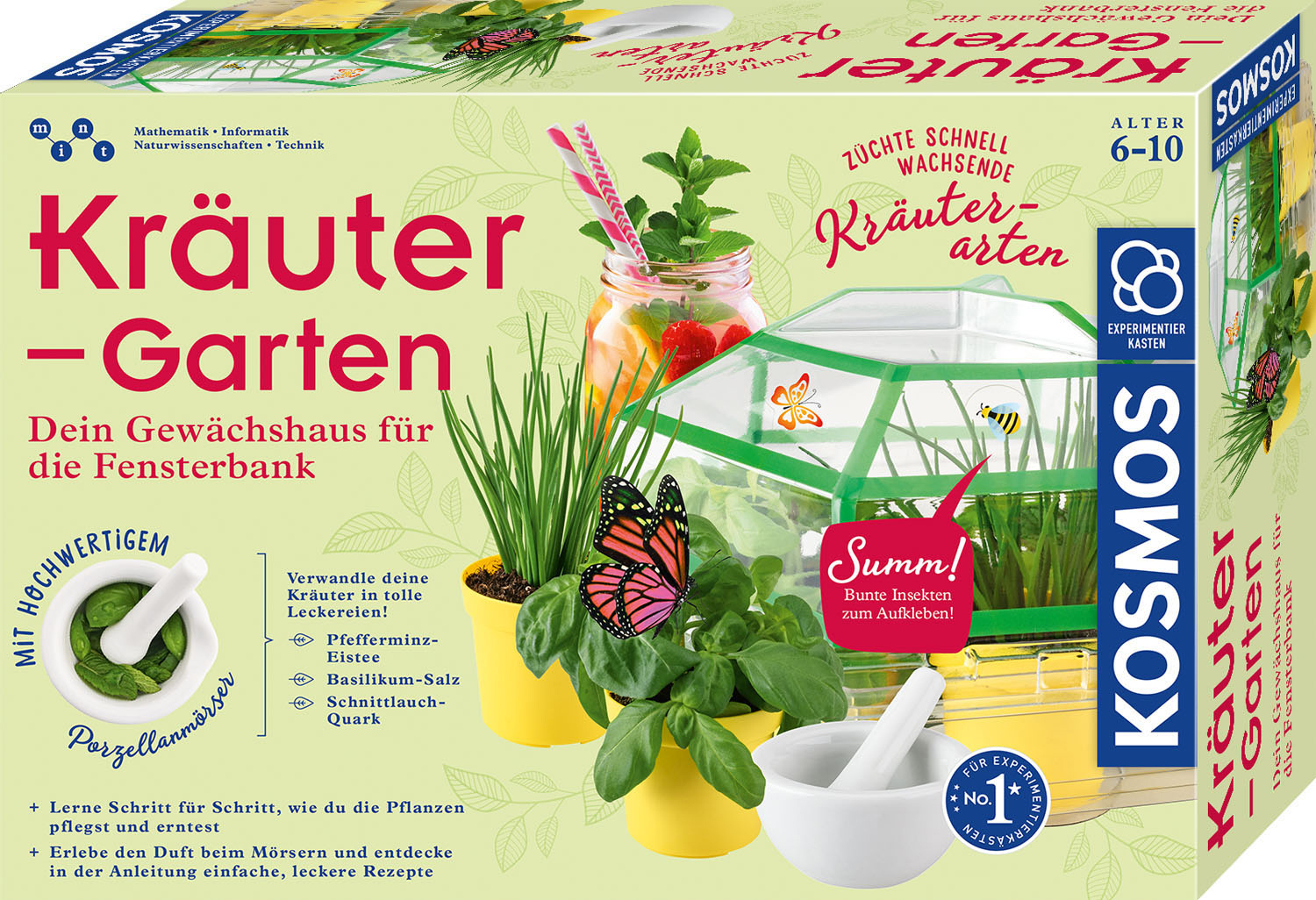 Mehrfarbig Experimentierkasten, KOSMOS Kräuter-Garten