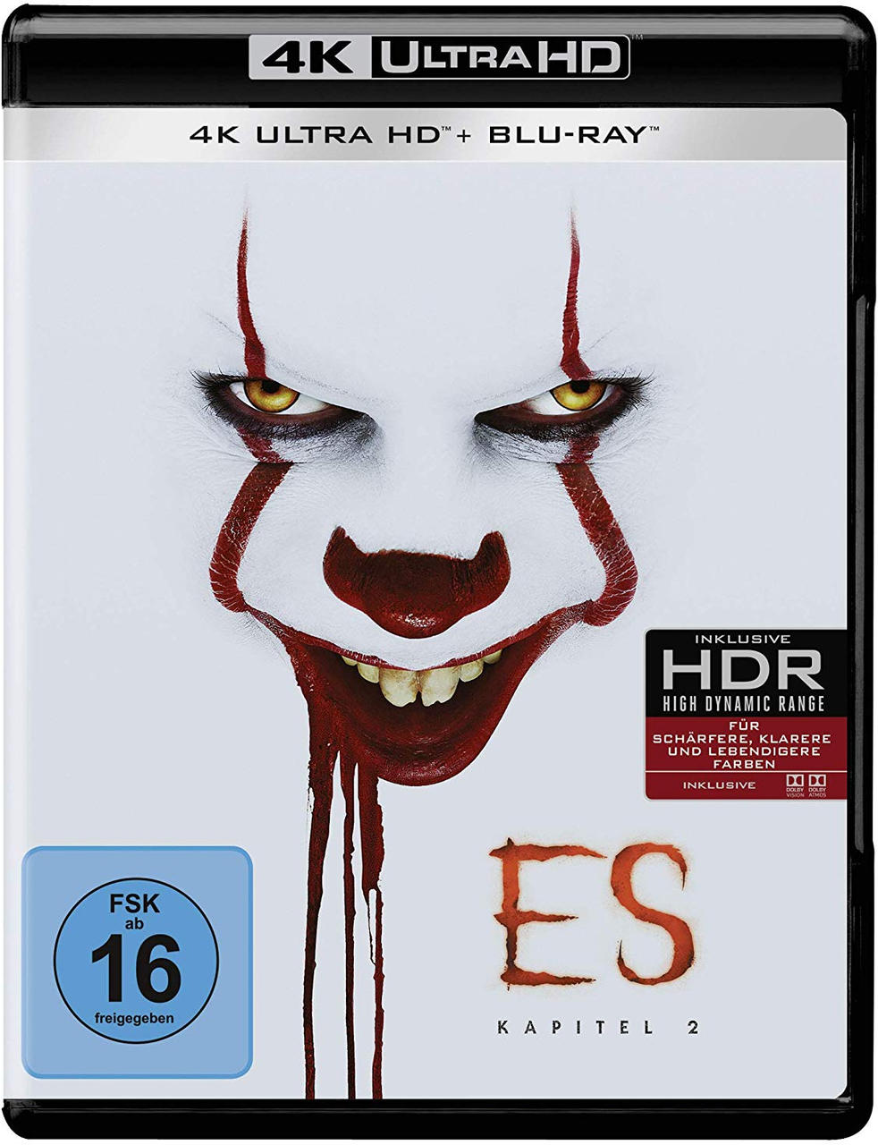 Es - Kapitel 2 (Exklusives Limited Steelbook) 4K Ultra HD Blu-ray + Blu-ray