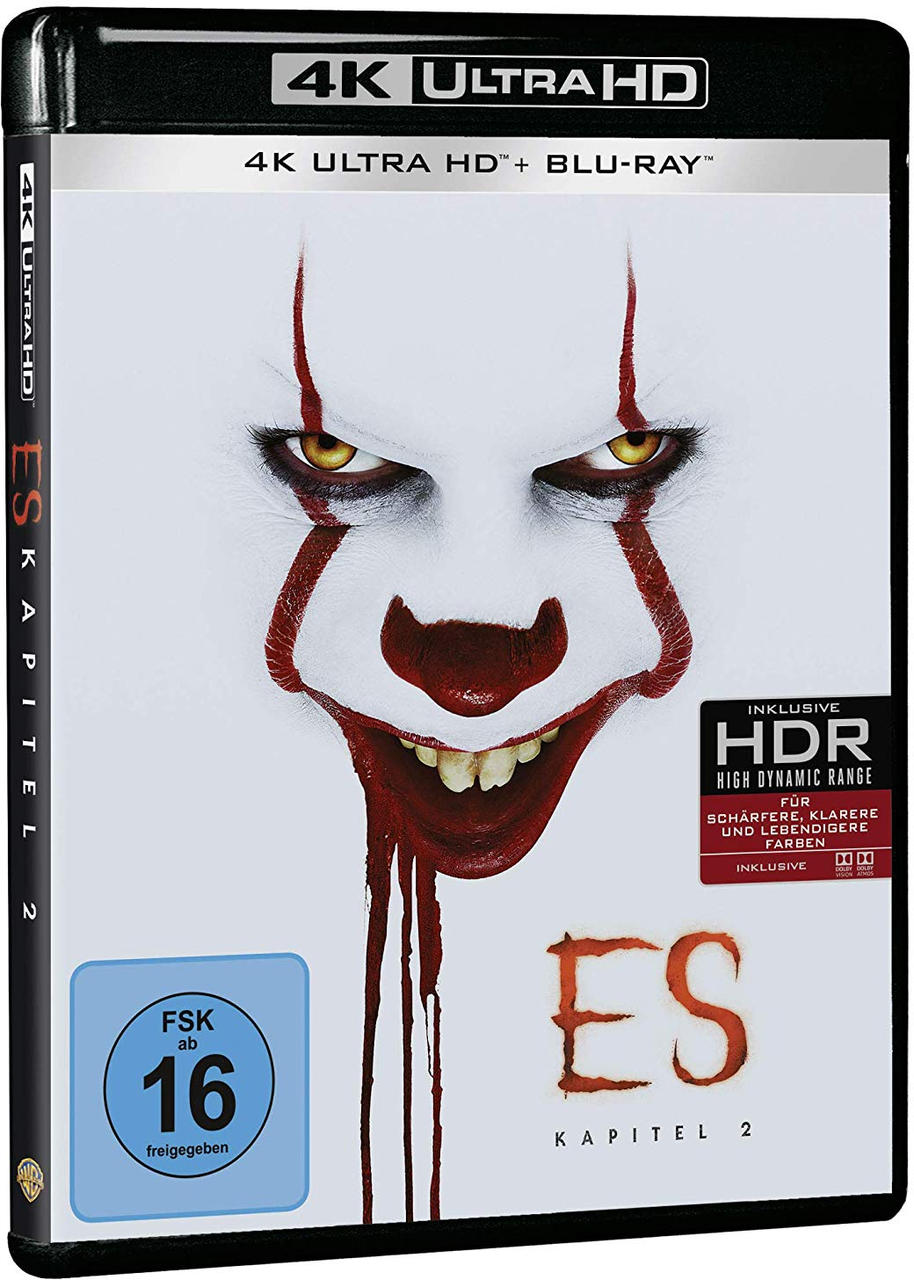 Es - Kapitel 2 (Exklusives Limited Steelbook) 4K Ultra HD Blu-ray + Blu-ray