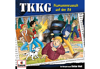 TKKG, Stefan Wolf - TKKG (214): Diamantenrausch auf der A9  - (CD)