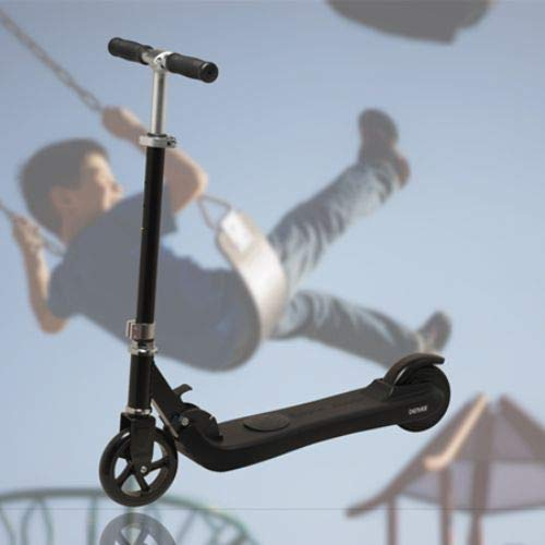 Patinete eléctrico - Denver SCK-5300, Infantil, 100 W, Hasta 6 km/h, Autonomía 6 km, Negro