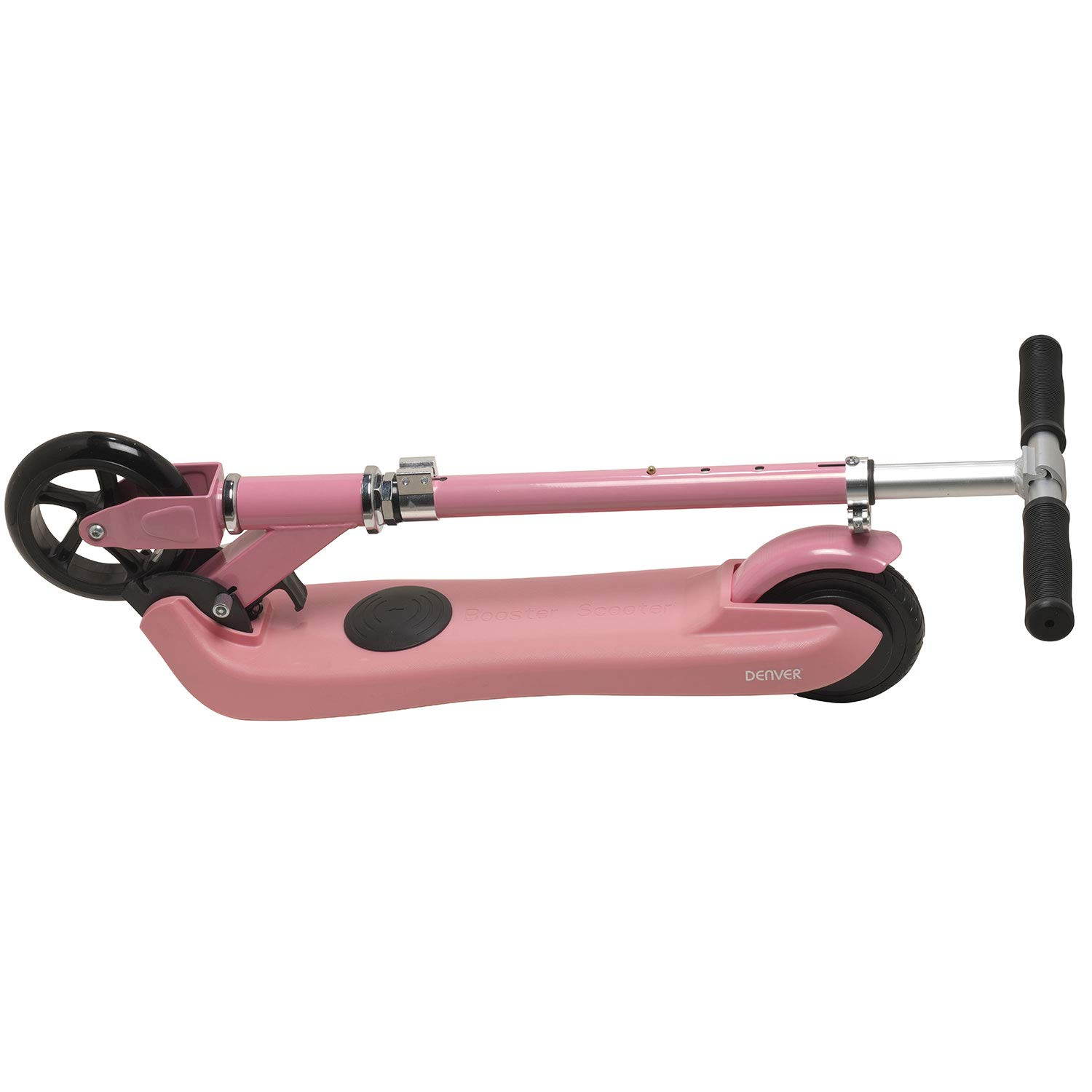 Patinete eléctrico - Denver SCK-5300, Infantil, 100 W, Hasta 6 km/h, Autonomía 6 km, Rosa