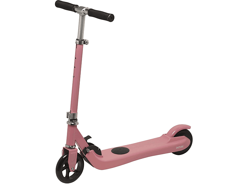 Patinete eléctrico - Denver SCK-5300, Infantil, 100 W, Hasta 6 km/h, Autonomía 6 km, Rosa