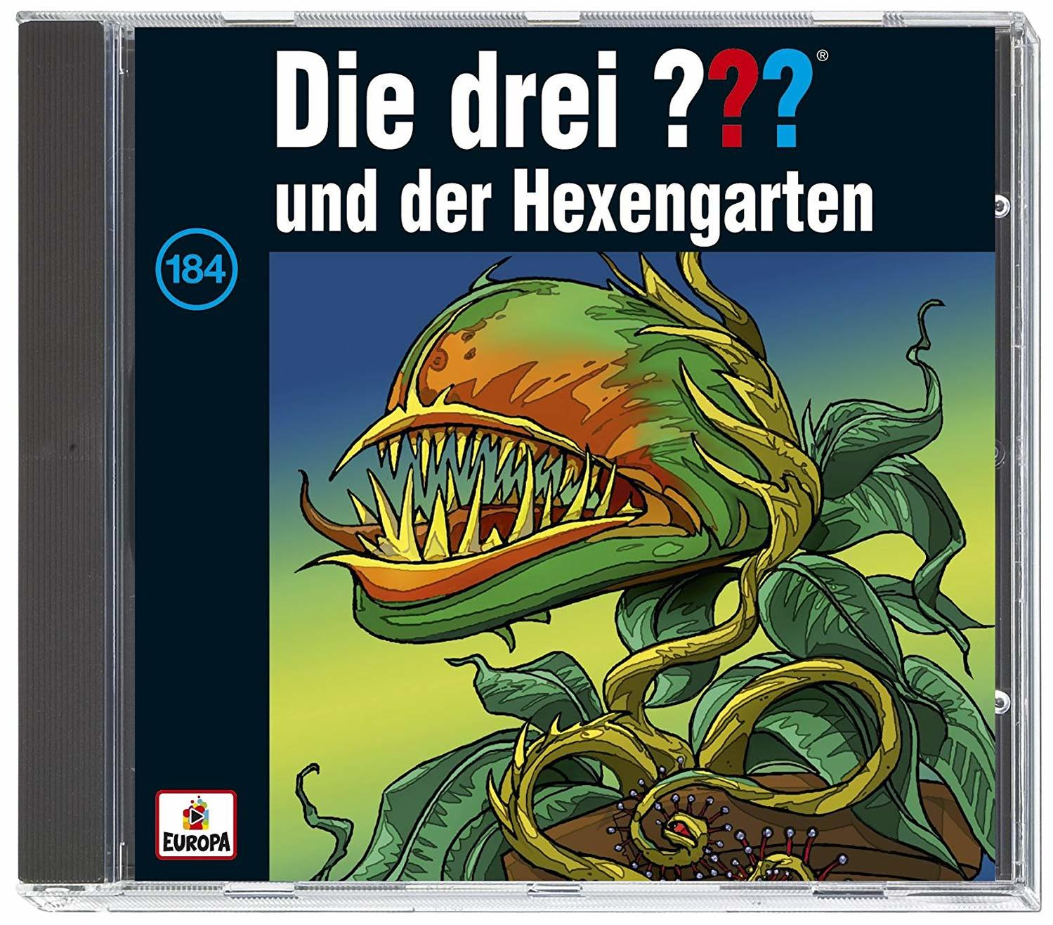 CD-Hülle mit einer bunten Illustration einer Pflanze mit Mund.
