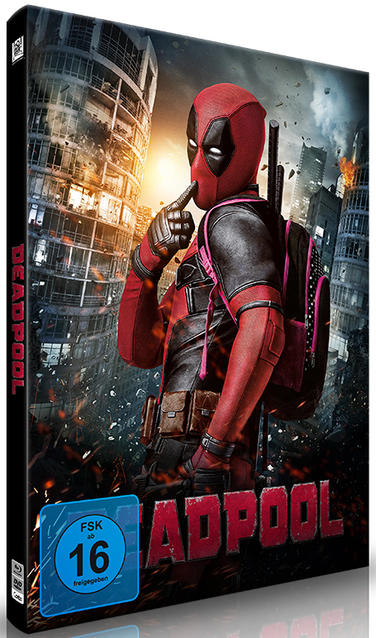 DEADPOOL: MEDIABOOK B – Exklusiv und streng limitiert (2 Discs) Blu-ray + DVD