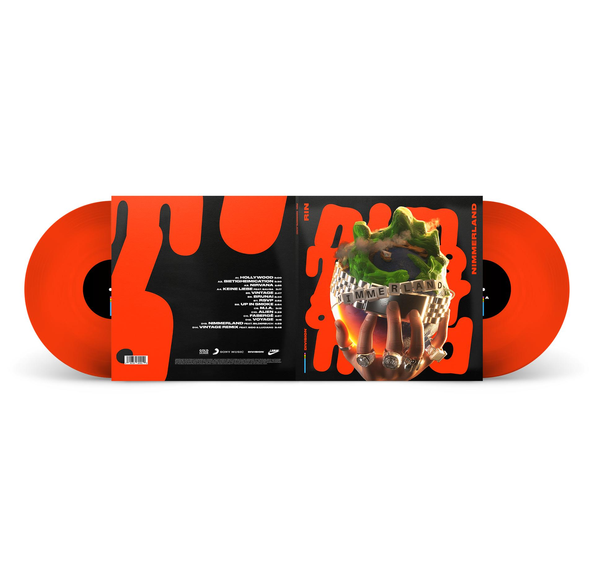 Rin' - Nimmerland (Doppel-Vinyl in Rot)  - (Vinyl)