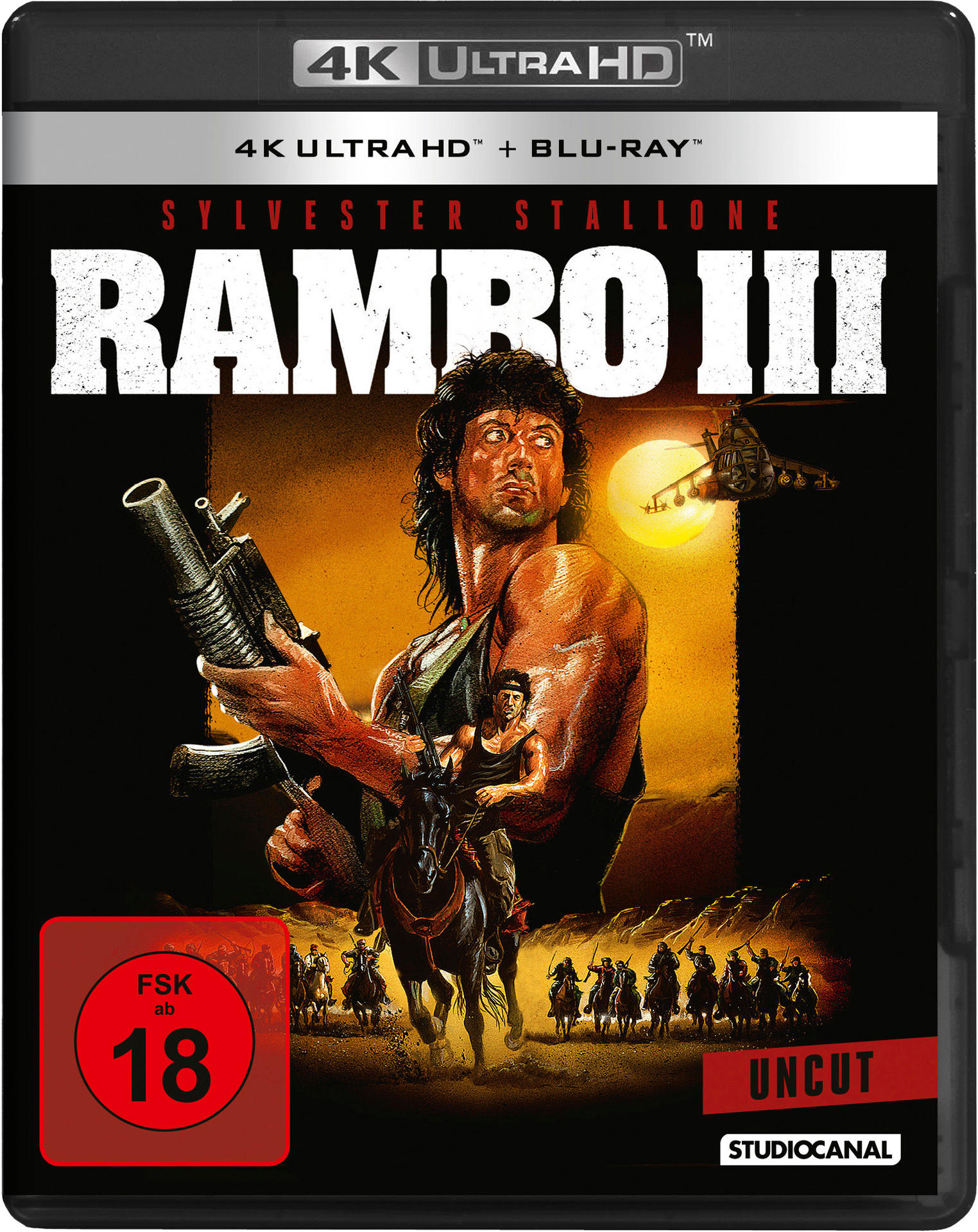 Blu-ray III + Blu-ray Rambo 4K Ultra HD