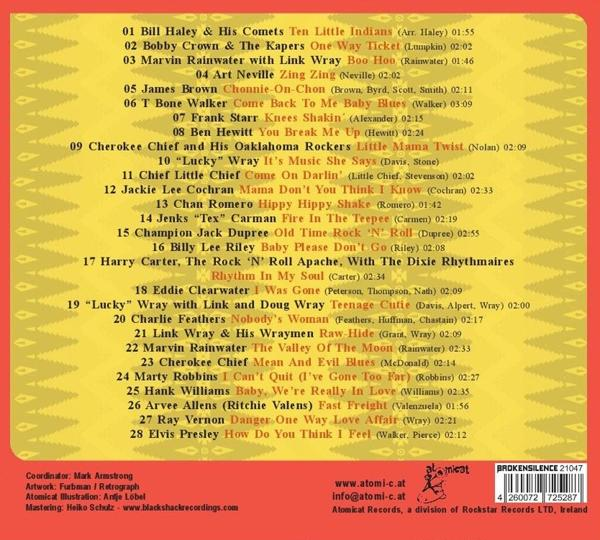 VARIOUS - Indian Bred-Fire In The Teepee  - (CD)
