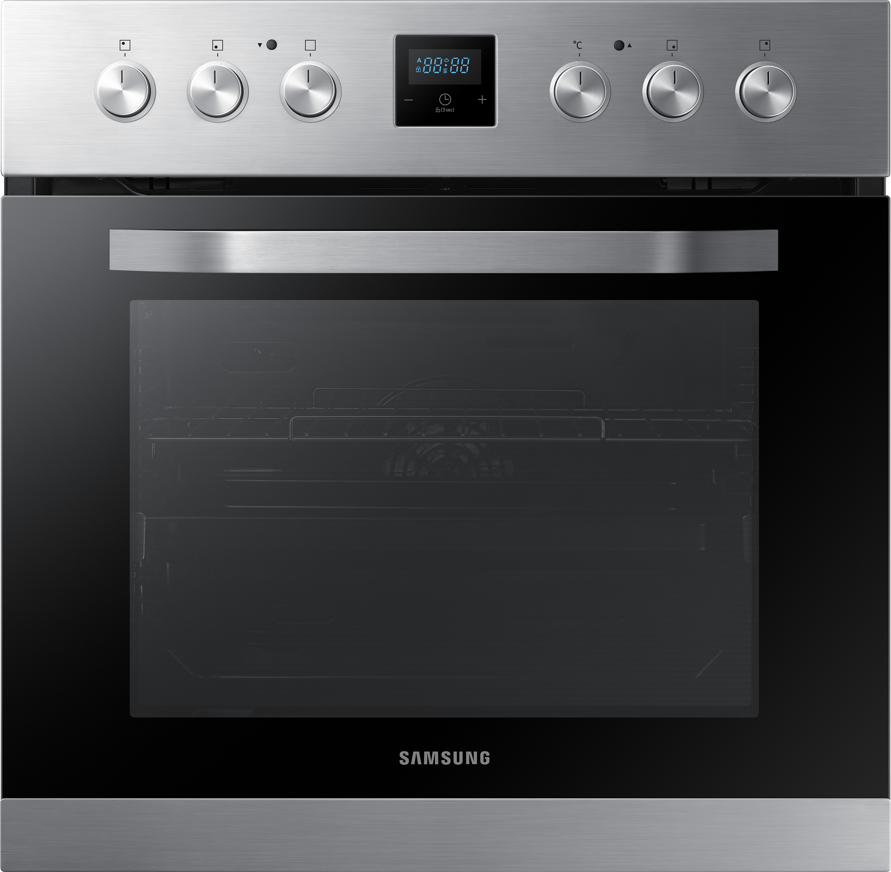 SAMSUNG F-NB69R2301RS, Einbauherdset (Cerankochfeld, A, 69 l)