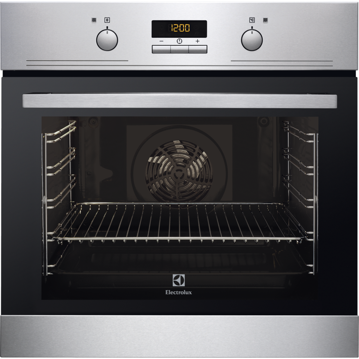 Horno - Electrolux EOB3430DOX, Multifunción, 74 L, Aqua Clean, 8 funciones, Clase energética A+, Inox