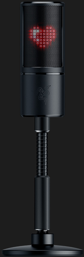 RAZER Microphone Streaming gamer Seiren Emote (RZ19-03060100-R3M1)