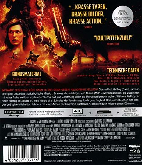 Hellboy - Call of Darkness 4K Ultra HD Blu-ray + Blu-ray
