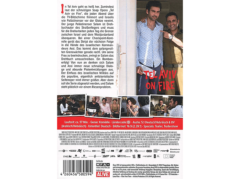 Thumbnail - Tel Aviv on Fire DVD