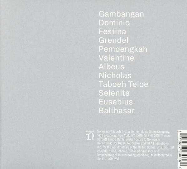 (CD) & Pears:Balinese Bartlett, Muhly, - Nico - Thomas Music Ceremonial Peter