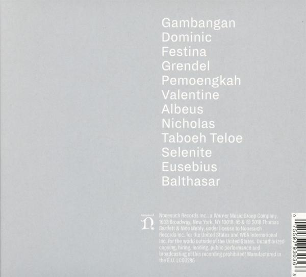 Bartlett, Thomas & Muhly, Nico - Peter Pears:Balinese Ceremonial Music  - (CD)