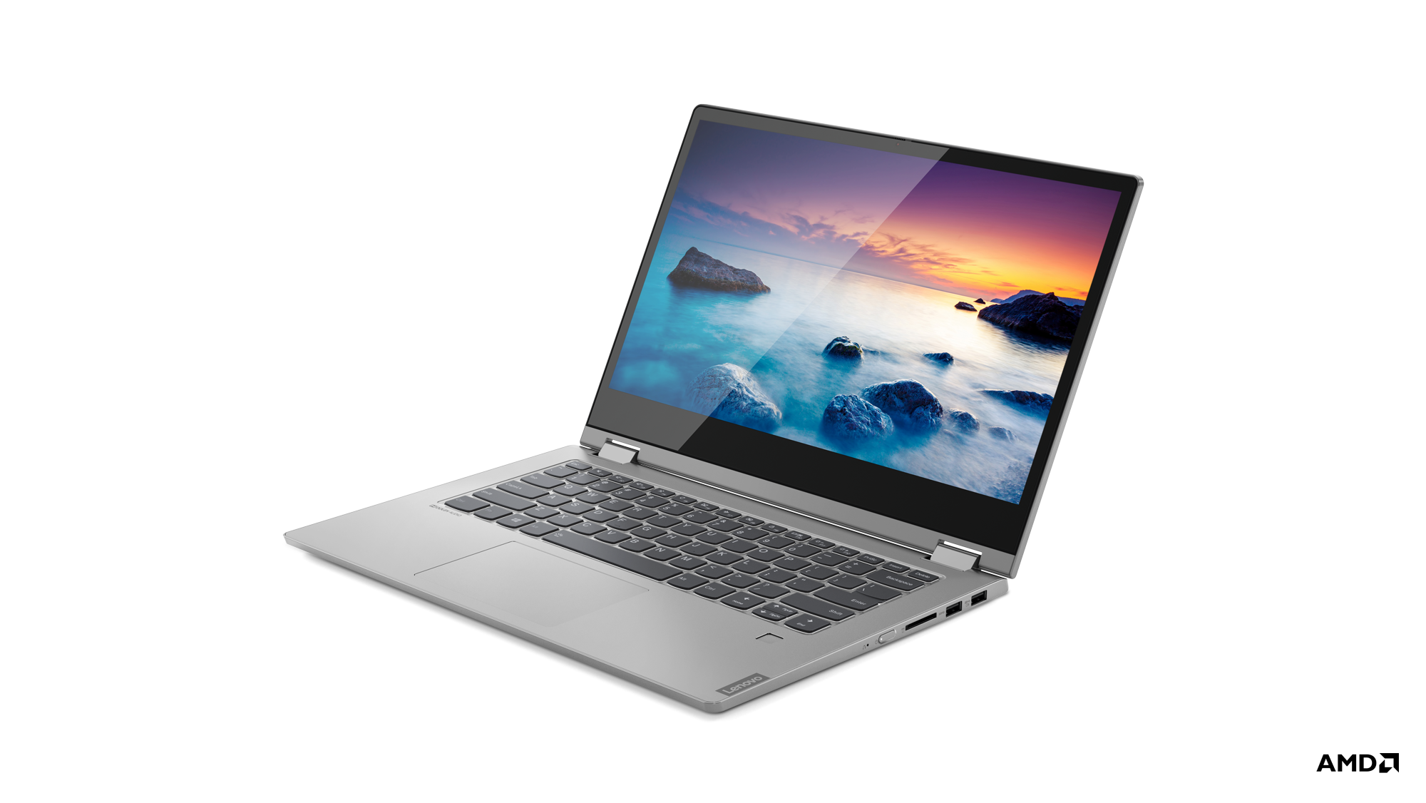 LENOVO 81N60061TX/C340-14API/Ryzen 5/ 8GB RAM/ 256GB SSD/ 14''/ Windows 10 2'si 1 Arada Laptop Platinum Grisi