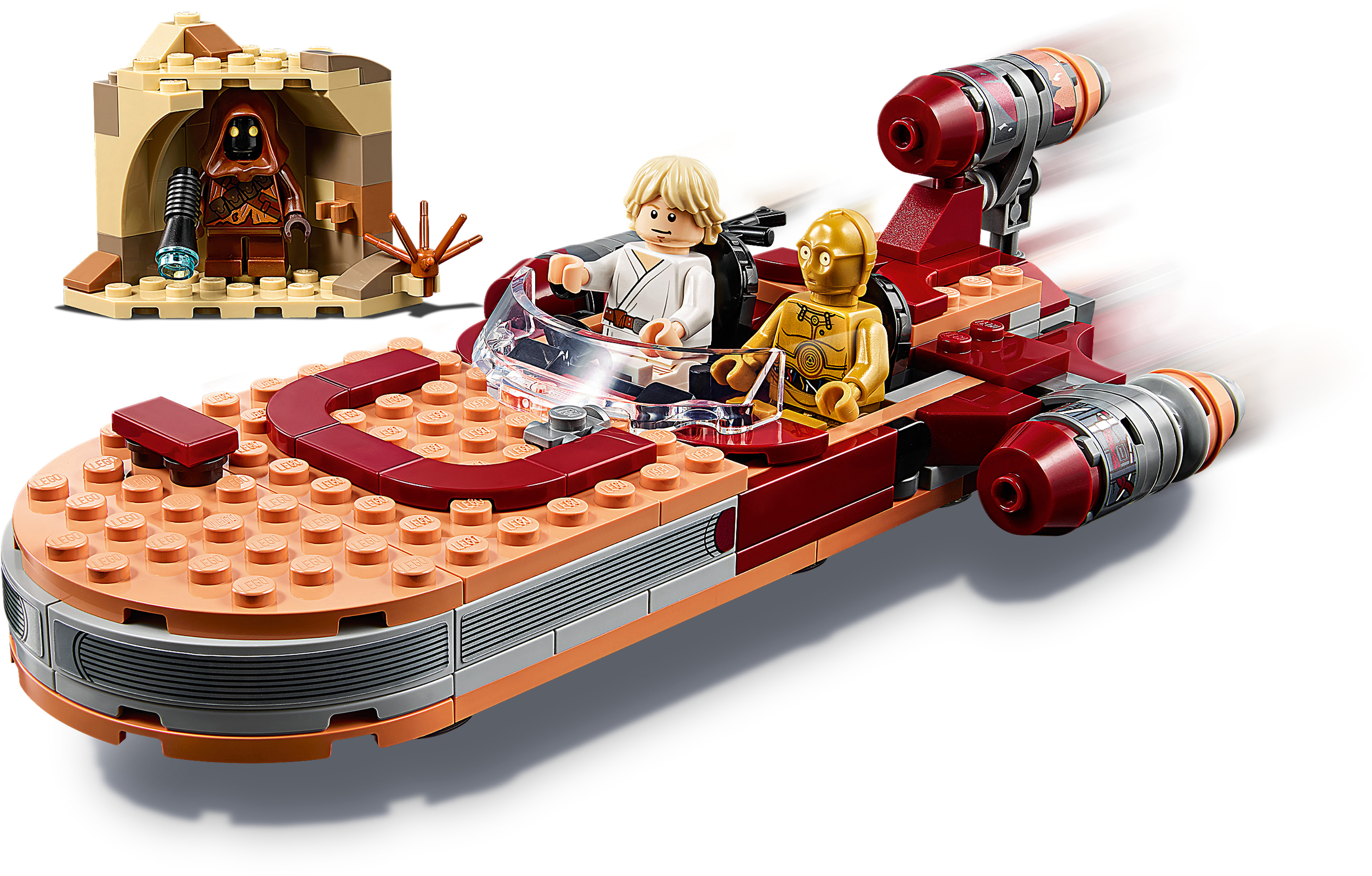 LEGO 75271 Luke Skywalkers Landspeeder™ Bausatz, Mehrfarbig