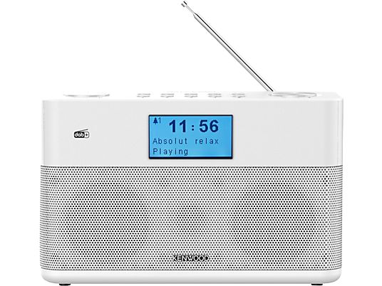KENWOOD CR-ST50DAB-W - Radio numérique (DAB+, FM, DAB, Blanc)