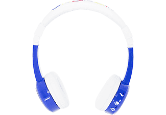 BUDDYPHONES Inflight Kablolu Kulak Üstü Çocuk Kulaklığı Mavi