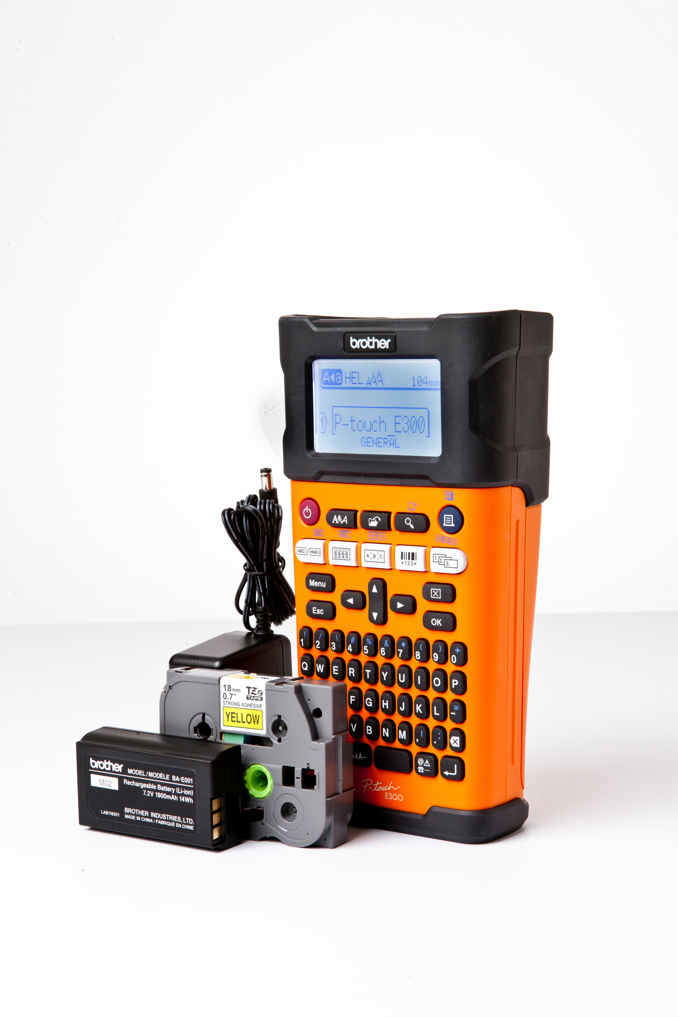 BROTHER P-Touch E300VP Beschriftungsgerät Mehrfarbig
