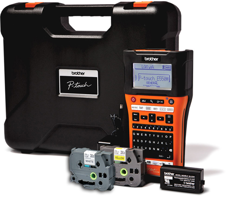 BROTHER P-touch E550WVP Beschriftungsgerät Mehrfarbig