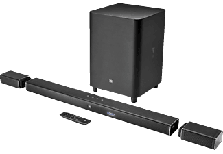 JBL Bar 5.1 - Barre de son + subwoofer + enceintes surround (Noir)