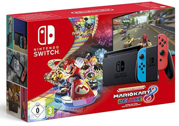 NINTENDO Switch Mario Kart 8 Deluxe Bundle