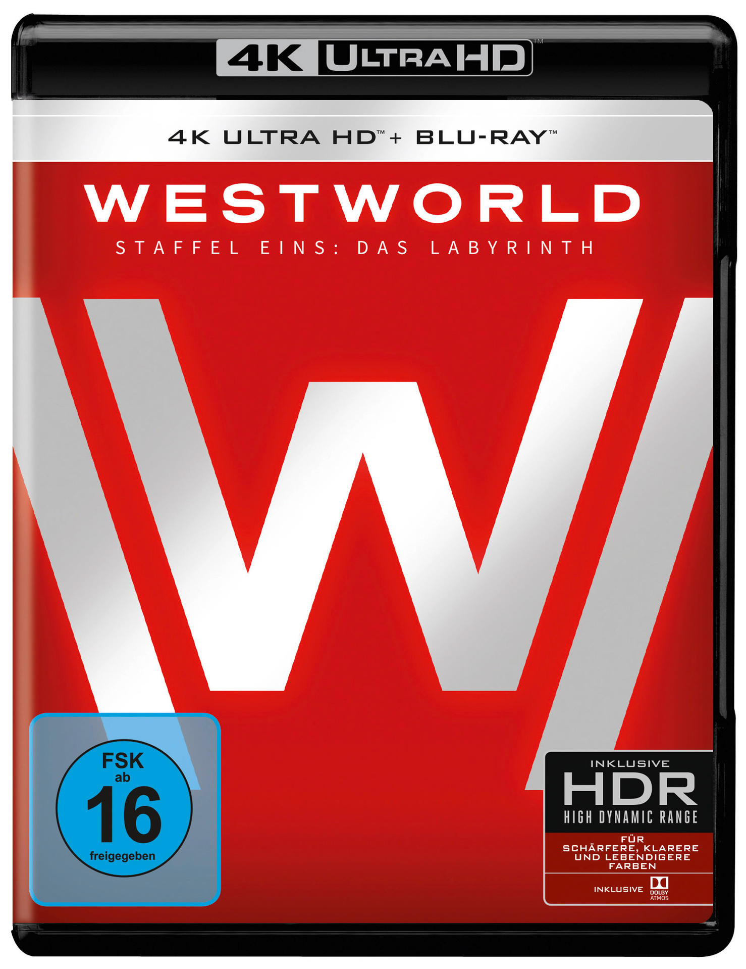 Westworld - Staffel 1: Das Labyrinth (inkl HDR) [4K Ultra HD Blu-ray + Blu-ray]