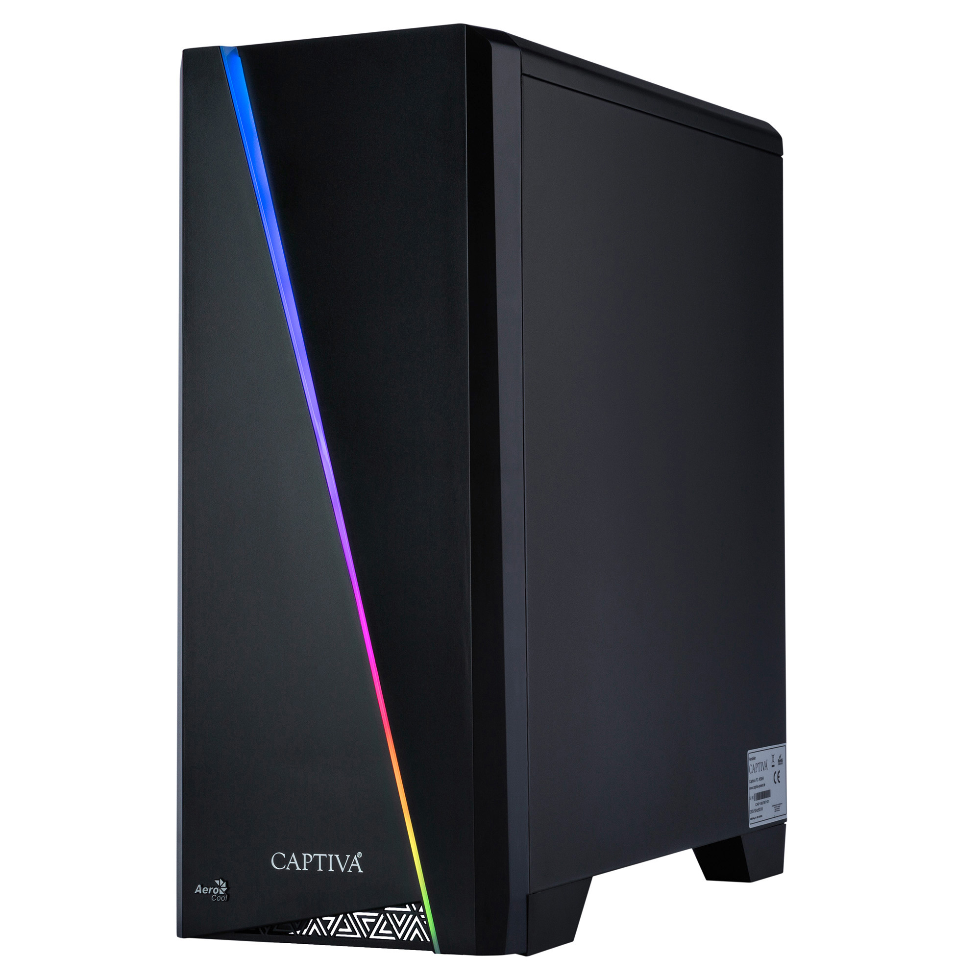 CAPTIVA R51-795 - AMD Ryzen™ 5 3600 - 16 GB - 480 GB - NVIDIA GeForce RTX™ 2070 Super™ - Windows 10