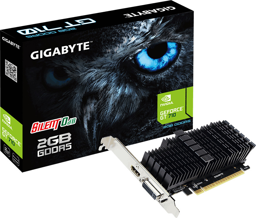 GIGABYTE GeForce GT 710 (NVIDIA, Grafikkarte)