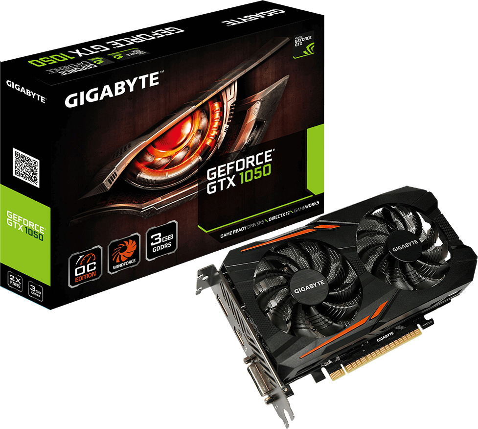GIGABYTE GeForce® GTX 1050 (NVIDIA, Grafikkarte)