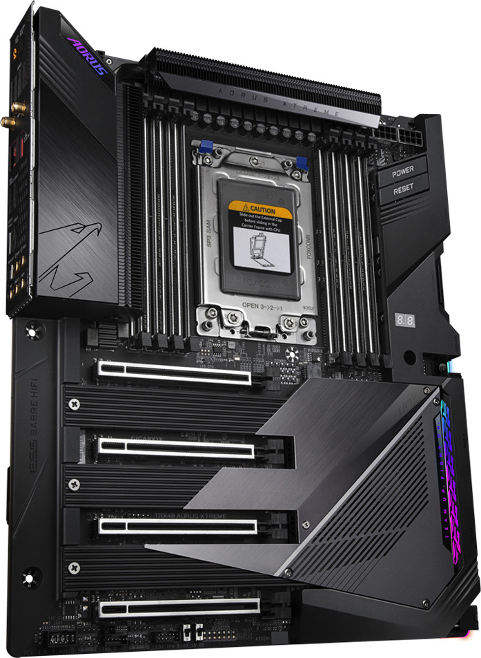 GIGABYTE TRX40 AORUS XTREME Mainboard Mehrfarbig