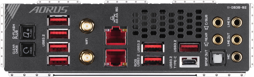 GIGABYTE TRX40 AORUS XTREME Mainboard Mehrfarbig
