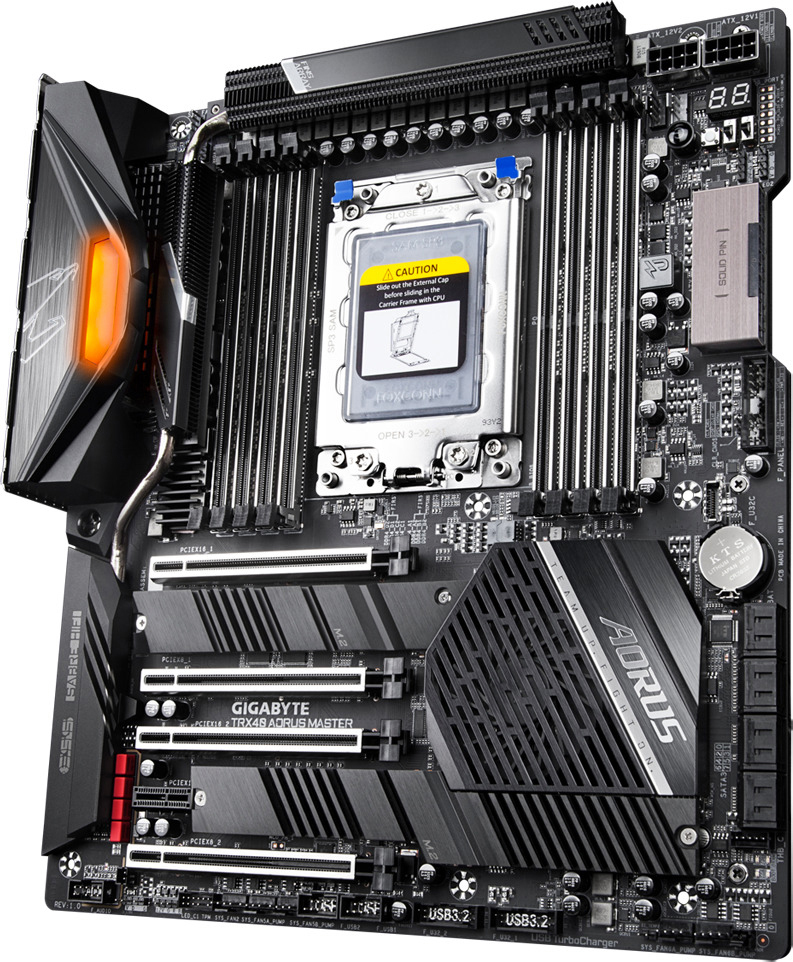 GIGABYTE TRX40 AORUS MASTER Mainboard Mehrfarbig