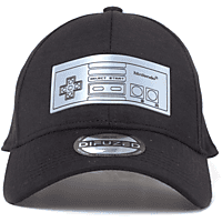 DIFUZED Nintendo - NES Curved Bill Cap Cap, Schwarz