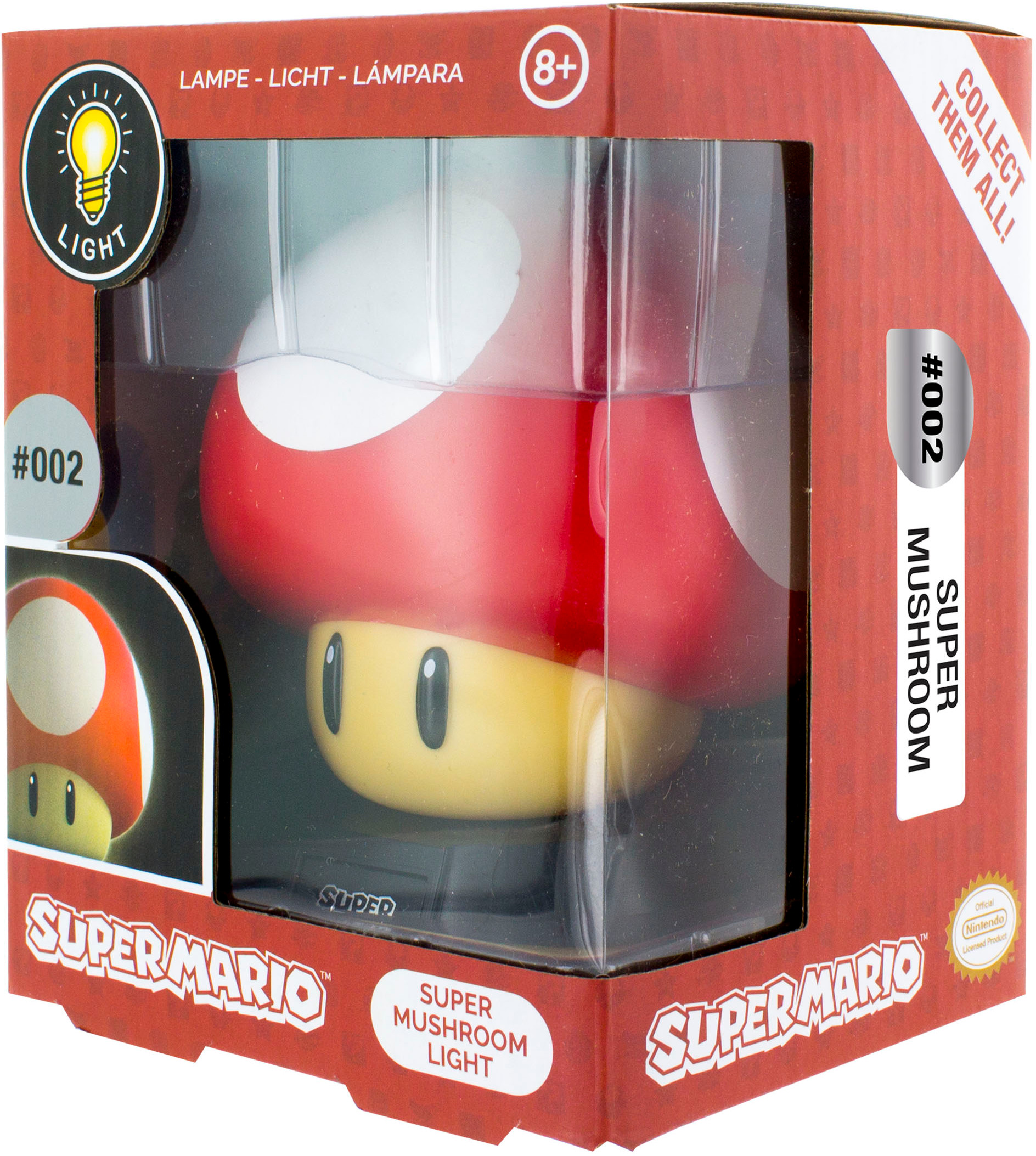 PALADONE PRODUCTS Super Mario Mushroom 3D Leuchte
