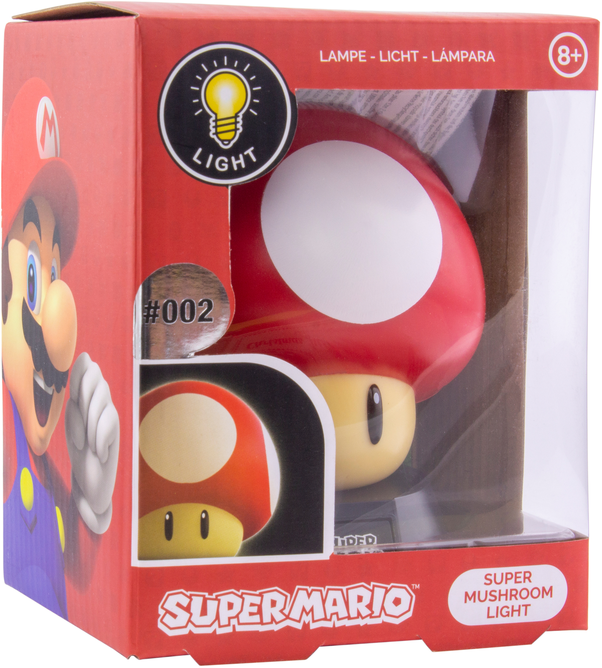 PALADONE PRODUCTS Super Mario Mushroom 3D Leuchte