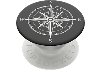 POPSOCKETS Compass - Handy Griff und Ständer (Schwarz/Weiss)