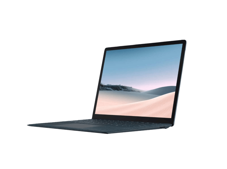 B2B Notebook, 13,5 MICROSOFT SSD, Surface Intel® 3, - Display 256 RAM, Kobalt Prozessor, Zoll GB Laptop GB i5-1035G7 8 Touchscreen, mit Blau