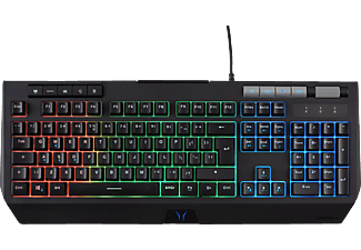 MEDION ERAZER X81600 - Clavier Gaming, Câblé, QWERTZ, Rubber dome, Noir