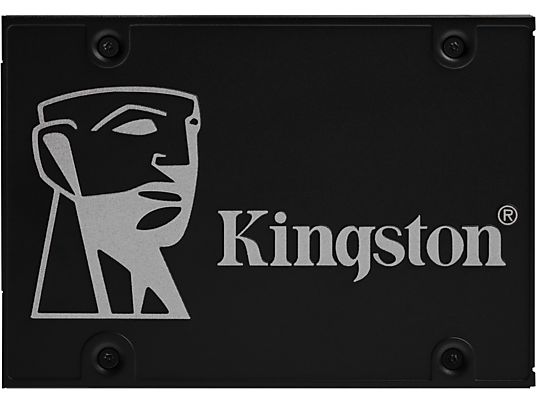 KINGSTON KC600 - Festplatte (SSD, 256 GB, Schwarz)
