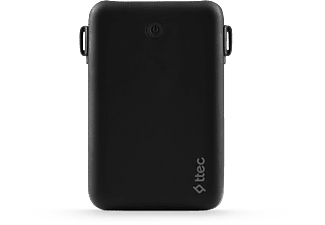 TTEC 2BB177S ReCharger Duo+ 10.000mAh Type-C Dahili Kablolu Taşınabilir Şarj Cihazı Siyah