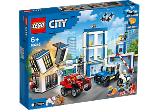 LEGO City 60246 Polizeistation Bausatz, Mehrfarbig