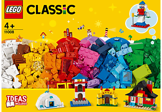 LEGO 11008 LEGO Bausteine - bunte Häuser Bausatz, Mehrfarbig