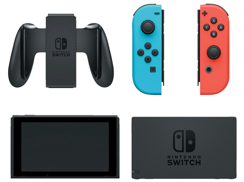 NINTENDO Switch Rood / Blauw + Mario Kart 8 Deluxe (10003975)