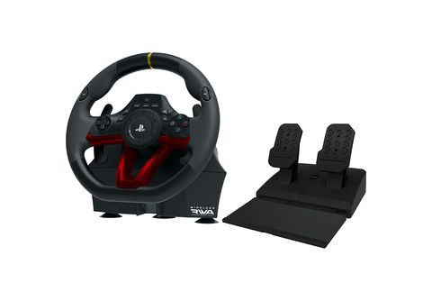 Volante  Hori Wireless RWA (Racing Wheel Apex) + Pedales, Para PS5, PS4 y  PC, Inalámbrico, Bluetooth, Negro