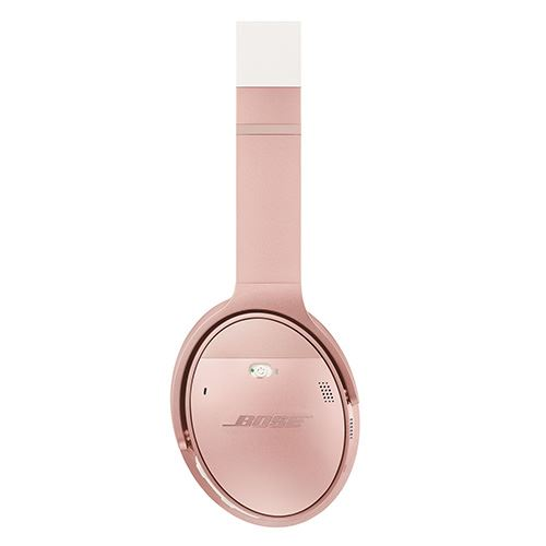 Auriculares inalámbricos - Bose QuietComfort 35 II, Cancelación de ruido, Control por voz, Bluetooth, Oro rosa