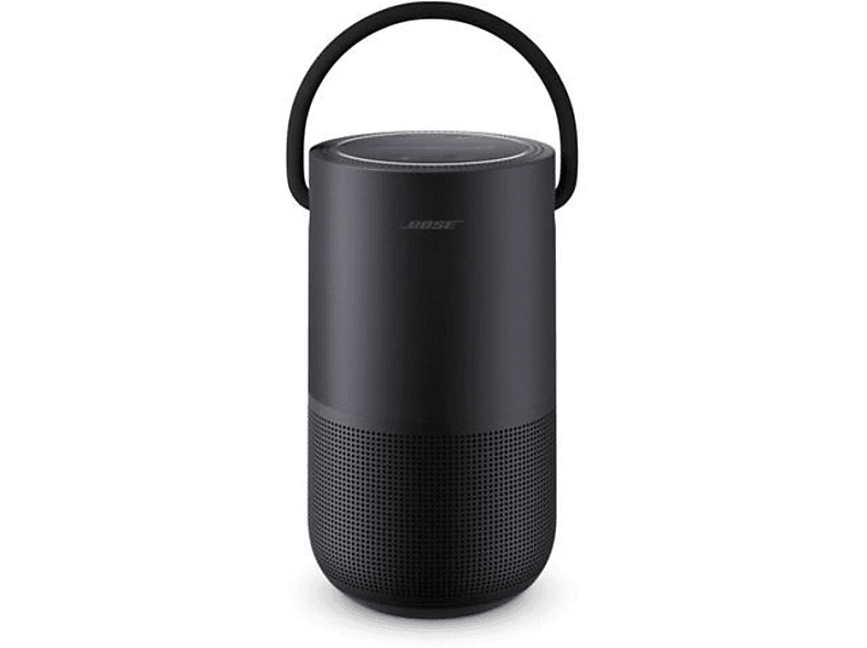 Altavoz inalámbrico - Bose Portable Home Speaker, Wi-Fi, Bluetooth, Control de voz, 12h Autonomía, Negro